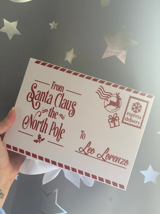 Personalised christmas box - LARGE