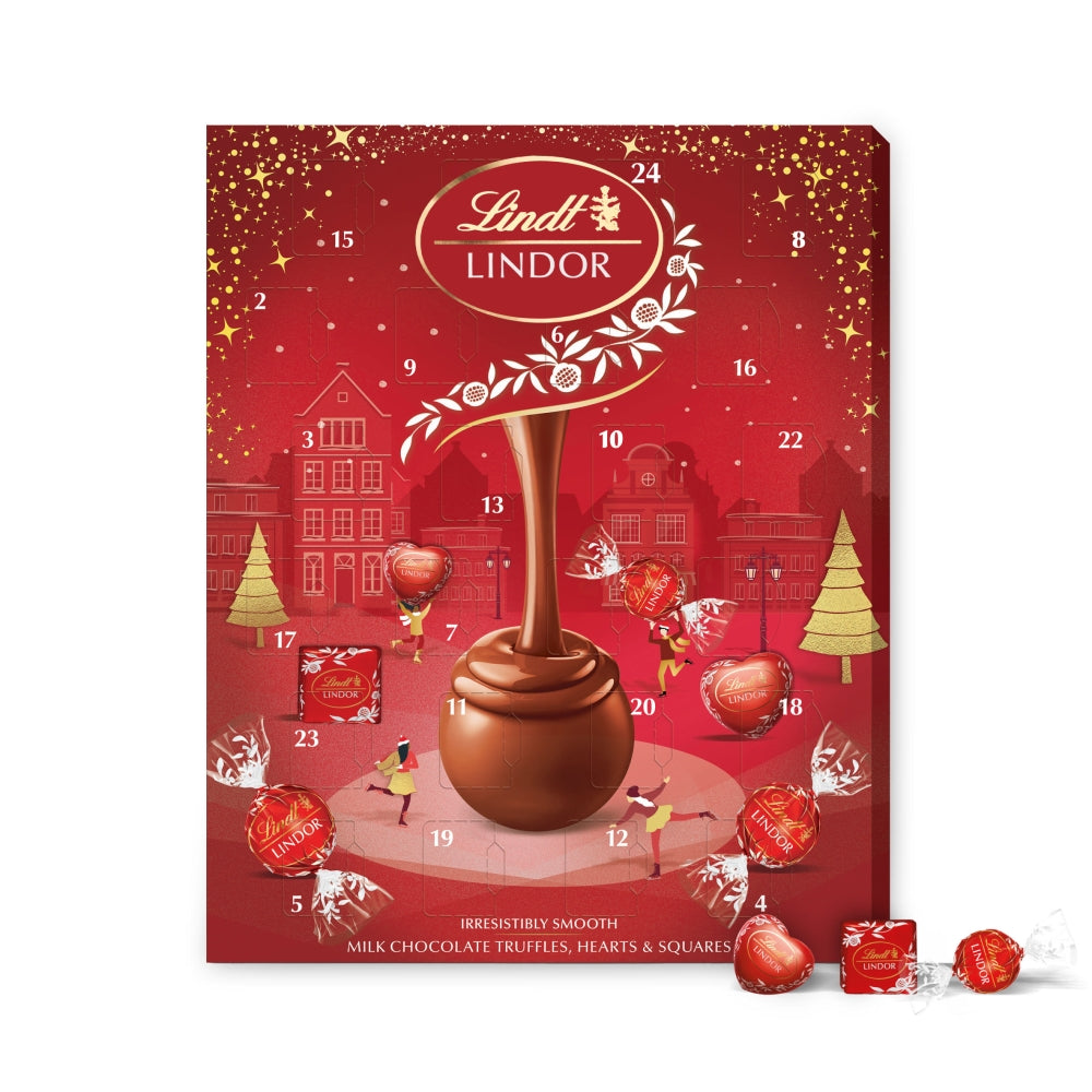 Lindt Lindor Milk Chocolate Christmas Advent Calendar