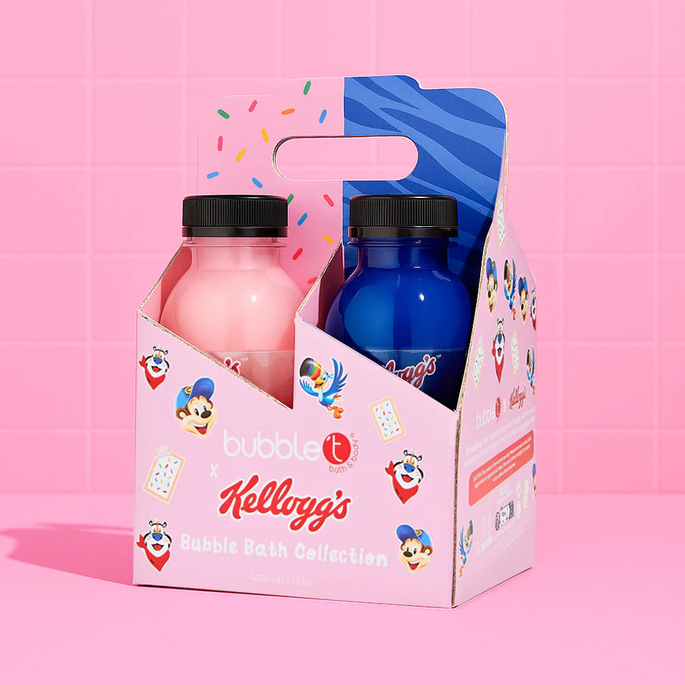 Bubble T x Kelloggs Bubble bath gift set