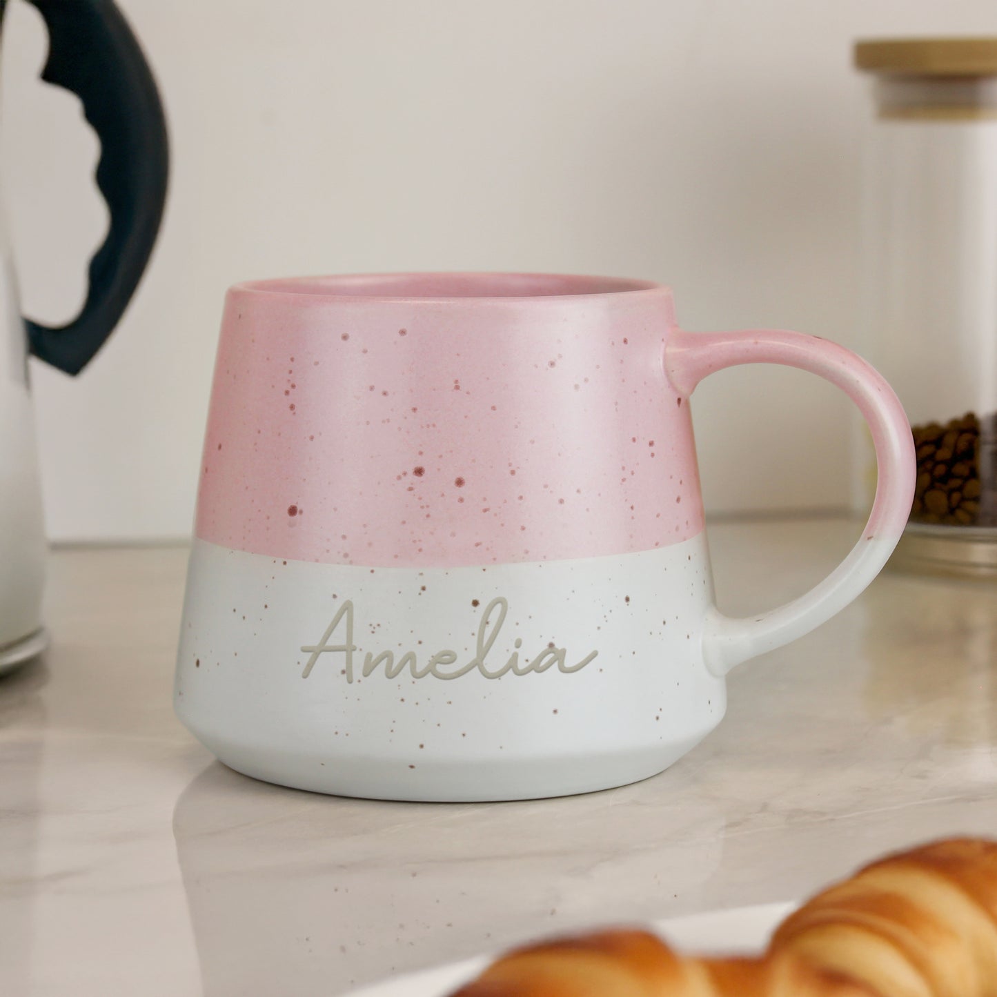 Personalised Speckled Ceramic mug