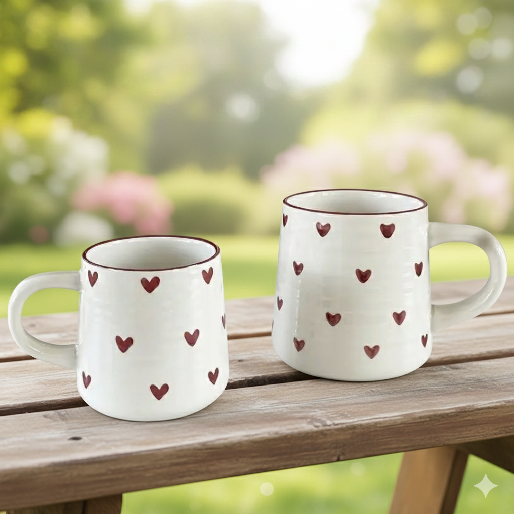 Valentines Heart Ceramic mug